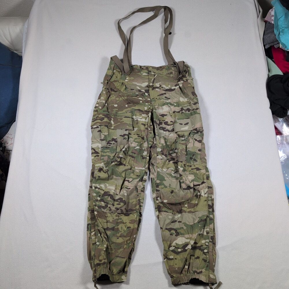 US Army ECWCS Gen III Level 5 Soft Shell Trousers MultiCam M-R Cold Weather Pant